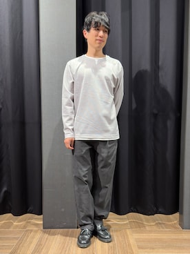「THE SHOP TK （ザ ショップ ティーケー ）のアイテム（Tシャツ/カットソー）」を使った、tomoyaさん（メンズ・165cm）の秋コーディネート