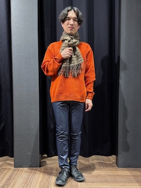 tomoyaさん(メンズ・165cm)の冬コーディネート