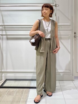 AKKOさん（レディース・161cm）の夏コーディネート