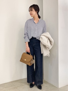 「SOMETHING（サムシング）のアイテム」を使った、kanakoさん（レディース・163cm）の秋コーディネート