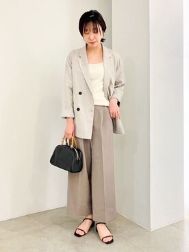 kanakoさん（レディース・163cm）の春コーディネート