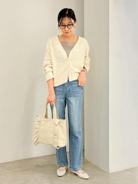 「Airpapel（エアパペル）のアイテム」を使った、kanakoさん（レディース・163cm）の春コーディネート