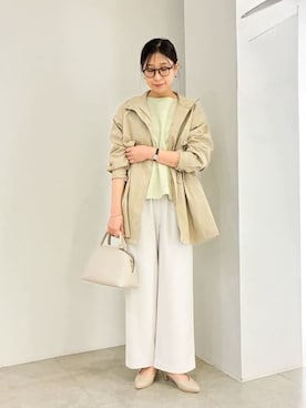 「HusHusH（ハッシュアッシュ）のアイテム」を使った、kanakoさん（レディース・163cm）の春コーディネート