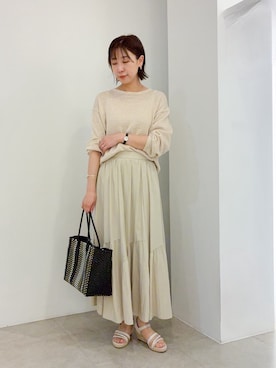 kanakoさん（レディース・163cm）の春コーディネート