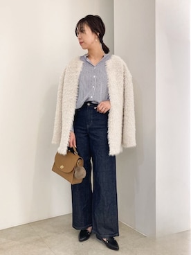 「SOMETHING（サムシング）のアイテム」を使った、kanakoさん（レディース・163cm）の秋コーディネート