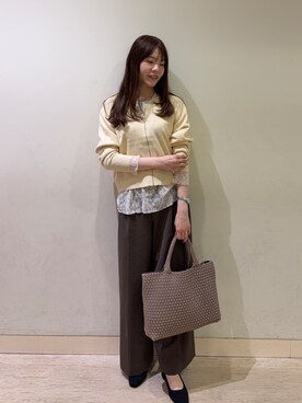 「UNTITLED（アンタイトル）のアイテム」を使った、mayuさん（レディース・164cm）の秋コーディネート