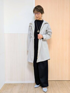 「DRESKIP（ドレスキップ）のアイテム」を使った、YuAさん（レディース・162cm）の冬コーディネート