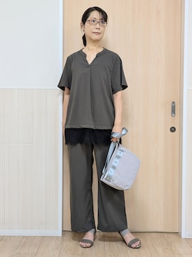 YuAさん（レディース・162cm）の夏コーディネート
