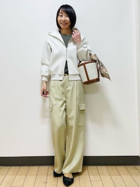 「Reflect（リフレクト）のアイテム（シューズ）」を使った、Riiさん（レディース・170cm）の冬コーディネート