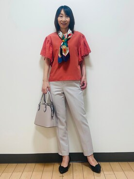 Riiさん(レディース・170cm)の夏コーディネート