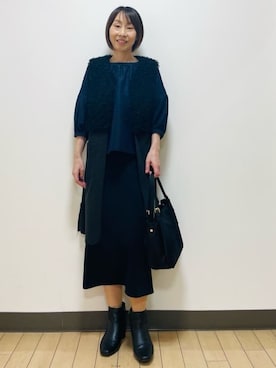 Riiさん(レディース・170cm)の秋コーディネート