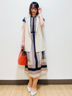 Riiさん(レディース・170cm)の夏コーディネート