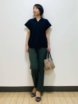 Riiさん（レディース・170cm）の秋コーディネート