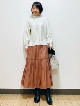 Riiさん(レディース・170cm)の秋コーディネート