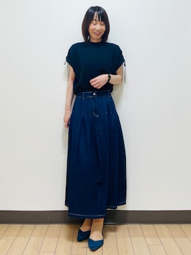 Riiさん(レディース・170cm)の夏コーディネート