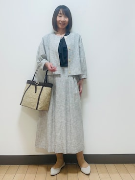 Riiさん（レディース・170cm）の夏コーディネート