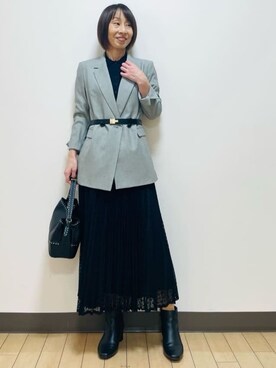 Riiさん(レディース・170cm)の秋コーディネート