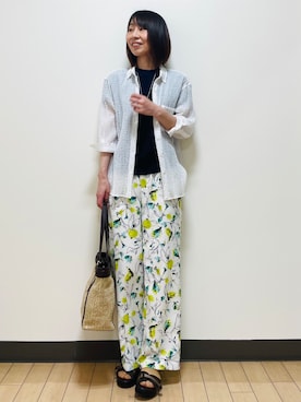Riiさん（レディース・170cm）の夏コーディネート