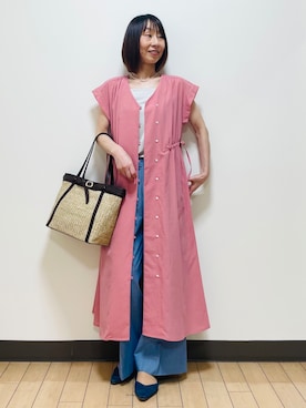 Riiさん(レディース・170cm)の春コーディネート