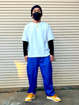 「Reebok（リーボック）のアイテム」を使った、daiking2741さん（メンズ・163cm）の秋コーディネート