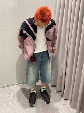 「Reebok（リーボック）のアイテム」を使った、RYUさん（メンズ・158cm）の春コーディネート