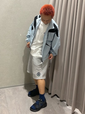 「Reebok（リーボック）のアイテム」を使った、RYUさん（メンズ・158cm）の春コーディネート