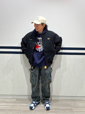 「Reebok（リーボック）のアイテム」を使った、RYUさん（メンズ・158cm）の秋コーディネート