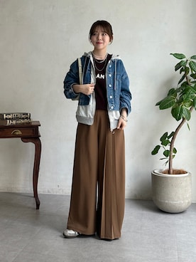 m i n aさん(レディース・158cm)の秋コーディネート