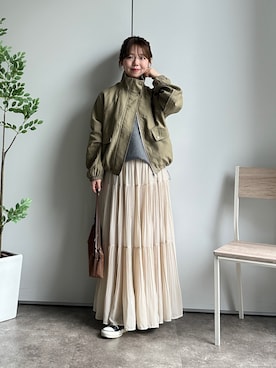 m i n aさん(レディース・158cm)の秋コーディネート