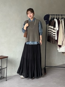 m i n aさん(レディース・158cm)の秋コーディネート