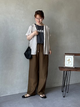 m i n aさん(レディース・158cm)の夏コーディネート