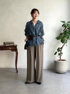 m i n aさん(レディース・158cm)の秋コーディネート