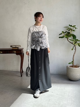 m i n aさん（レディース・158cm）の春コーディネート