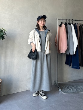 m i n aさん（レディース・158cm）の冬コーディネート