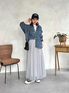 m i n aさん（レディース・158cm）の冬コーディネート