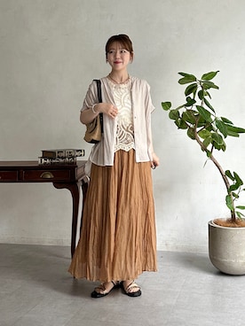 m i n aさん(レディース・158cm)の夏コーディネート