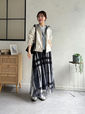 m i n aさん(レディース・158cm)の冬コーディネート