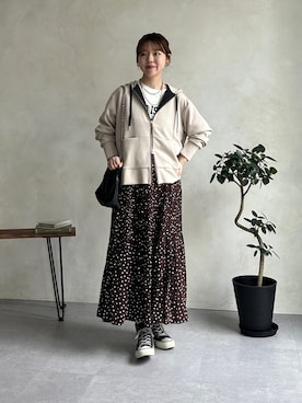 m i n aさん(レディース・158cm)の秋コーディネート