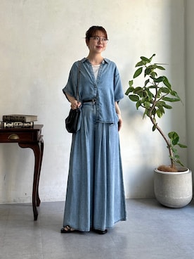 m i n aさん(レディース・158cm)の夏コーディネート