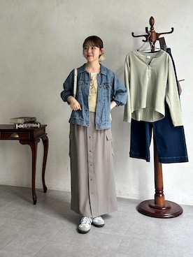 m i n aさん（レディース・158cm）の春コーディネート