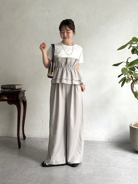 m i n aさん(レディース・158cm)の春コーディネート