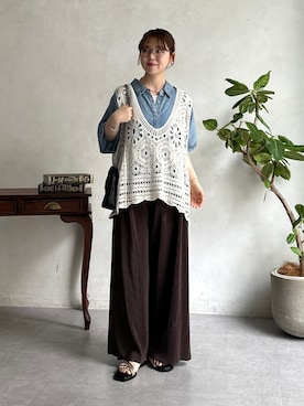 m i n aさん（レディース・158cm）の春コーディネート