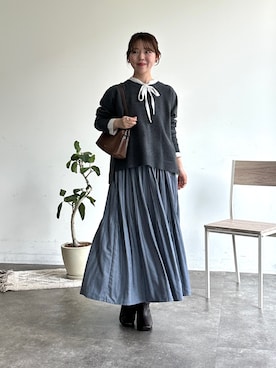 m i n aさん(レディース・158cm)の秋コーディネート