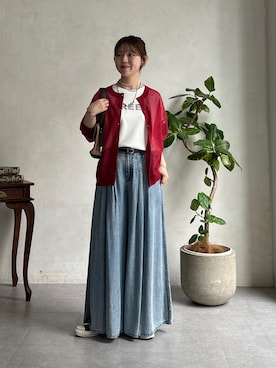 m i n aさん（レディース・158cm）の夏コーディネート