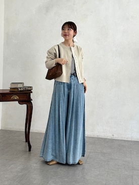 m i n aさん（レディース・158cm）の春コーディネート