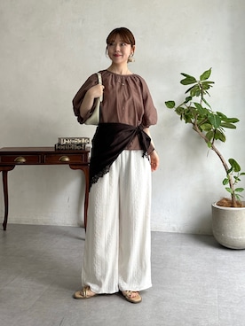 m i n aさん（レディース・158cm）の春コーディネート