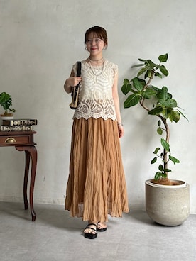 m i n aさん(レディース・158cm)の夏コーディネート