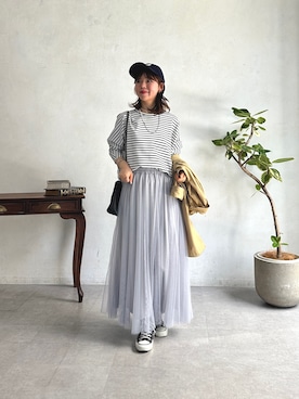 m i n aさん（レディース・158cm）の春コーディネート