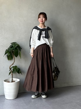 m i n aさん(レディース・158cm)の秋コーディネート