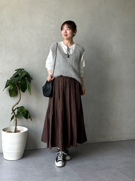 m i n aさん(レディース・158cm)の秋コーディネート